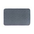 Alfombrilla de baño NEW STYLE 3D 60x90 cm, gris