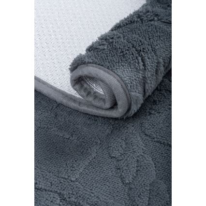 Alfombrilla de baño NEW STYLE 3D 60x90 cm, gris