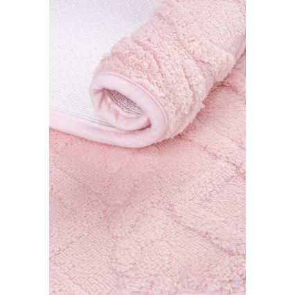 Alfombrilla de baño NEW STYLE 3D 60x90 cm rosa