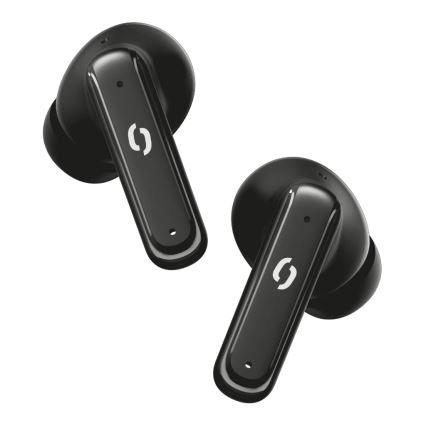 Aligator ATR10BK - Auriculares inalámbricos con traductor 2 en 1 Pods Translate, 470 mAh + 2x 40 mAh, negros
