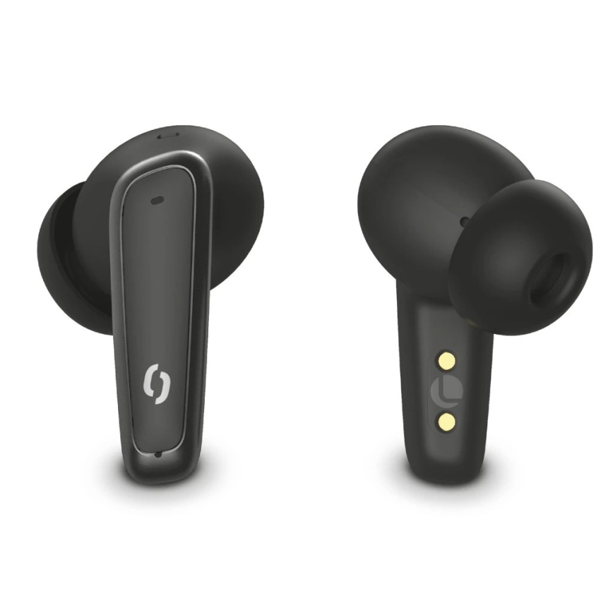 Aligator ATR10BK - Auriculares inalámbricos con traductor 2 en 1 Pods Translate, 470 mAh + 2x 40 mAh, negros