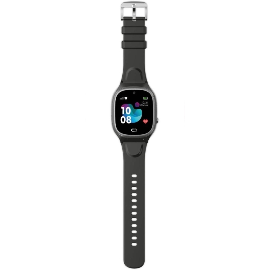 Aligator AW11BK - Reloj inteligente Watch Junior 2, 450 mAh, IP67, Wi-Fi, negro