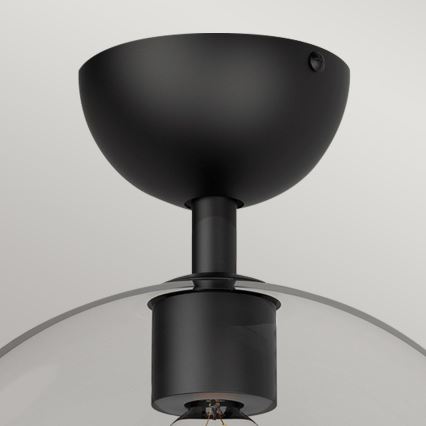 Alora Mood - Lámpara de techo JUDE 1xE27/60W/230V diámetro 30,5 cm negra