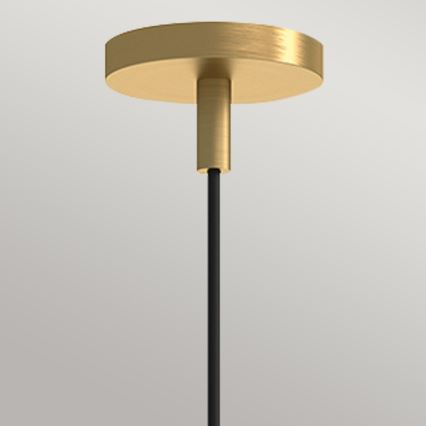 Alora Mood - Lámpara colgante con cable REMYCK 1xE27/60W/230V Ø 34,3 cm dorada