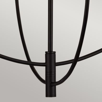 Alora Mood - Lámpara de techo con varilla SYLVIA 4xE14/40W/230V negra