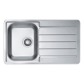 ALVEUS 1065560 - Fregadero de cocina LINE 86x50 cm acero inoxidable/satinado