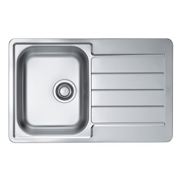 ALVEUS 1069147 - Fregadero de cocina LINE 79x50 cm acero inoxidable/satinado