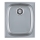 ALVEUS 1082195 - Fregadero de cocina BASIC 44x38 cm acero inoxidable/satinado, desagüe grande