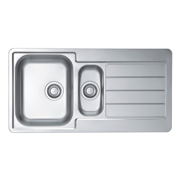 ALVEUS 1082440 - Fregadero de cocina LINE 98x50 cm acero inoxidable/satinado