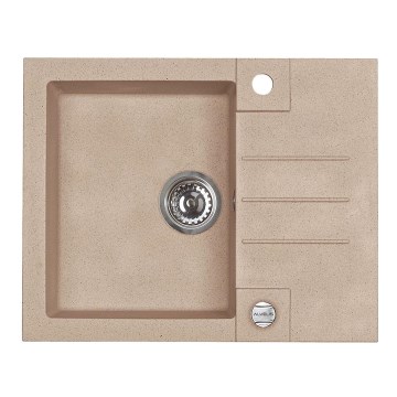 ALVEUS 1090950 - Fregadero de cocina ROCK 59,5x47,5 cm granito/beige