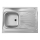 ALVEUS 1095618 - Fregadero de cocina CLASSIC 80x60 cm acero inoxidable satinado sin reborde, reversible