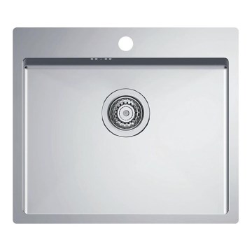 ALVEUS 1124382 - Fregadero de cocina QUARTO 55x48 cm satén