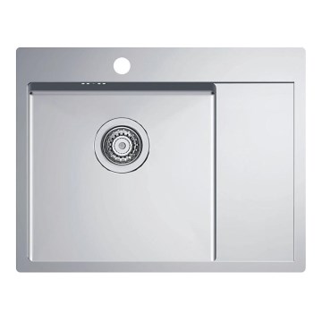 ALVEUS 1124383 - Fregadero de cocina QUARTO 61,5x48 cm satén