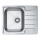 ALVEUS 1125356 - Fregadero de cocina LINE 61,5 x 50 cm acero inoxidable/satinado
