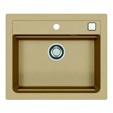 ALVEUS 1131994 - Fregadero de cocina ATROX 59x50 cm granito/beige