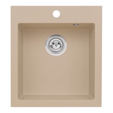 ALVEUS 1133431 - Fregadero de cocina CORTINA 50x45 cm granito/beige