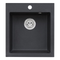 ALVEUS 1133432 - Fregadero de cocina CORTINA 50x45 cm granito/negro