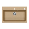 ALVEUS 1140445 - Fregadero de cocina ATROX 79x50 cm granito/beige