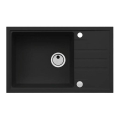 ALVEUS 1149117 - Fregadero de cocina INTERMEZZO 78x48 cm granito/negro