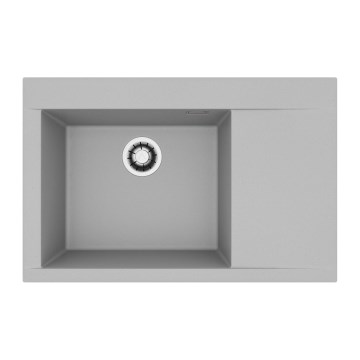 ALVEUS 1149300 - Fregadero de cocina PURE 79x51,5 cm granito/gris