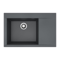 ALVEUS 1149303 - Fregadero de cocina PURE 79 x 51,5 cm granito/antracita