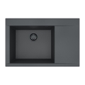 ALVEUS 1149305 - Fregadero de cocina PURE 79x51,5 cm granito/negro