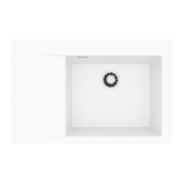 ALVEUS 1149498 - Fregadero de cocina PURE 79x51,5 cm granito/blanco