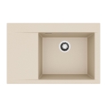 ALVEUS 1149500 - Fregadero de cocina PURE 79x51,5 cm granito/beige