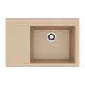 ALVEUS 1149501 - Fregadero de cocina PURE 79x51,5 cm granito/marrón