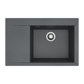 ALVEUS 1149502 - Fregadero de cocina PURE 79 x 51,5 cm granito/antracita