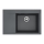 ALVEUS 1149502 - Fregadero de cocina PURE 79 x 51,5 cm granito/antracita