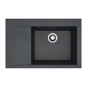 ALVEUS 1149503 - Fregadero de cocina PURE 79x51,5 cm granito/negro