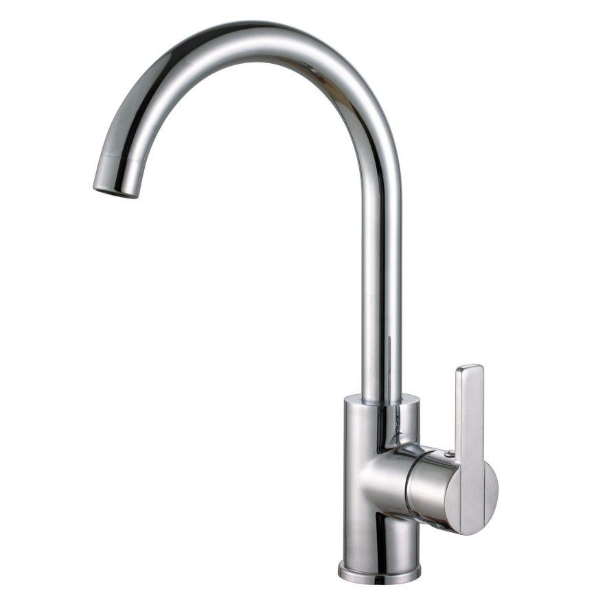 ALVEUS SET0026 - Fregadero de cocina LINE 79x50 cm + grifo de cocina TONIA 29,5 cm cromo satinado/brillante