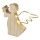 Ángel decorativo LED para Navidad, 8xLED/2xAAA