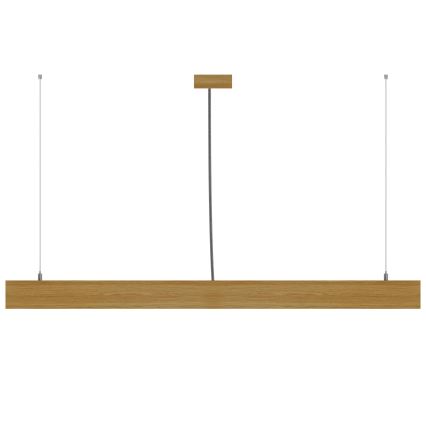 APLED - Lámpara colgante LED LOOK LED/36W/230V 4000K 120 cm roble