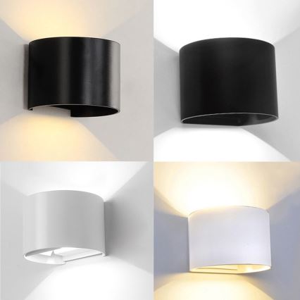 APLED - LED Aplique exterior OVAL LED/3W/230V IP65