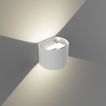 APLED - LED Aplique exterior OVAL 2xLED/3W/230V IP65
