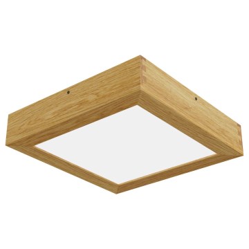 APLED - Plafón LED QUADRA LED/24W/230V roble