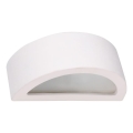 Aplique ATENA 1xE27/15W/230V 20 cm blanco