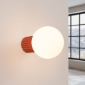 Aplique de baño HALO 1xG9/8W/230V diá. 12 cm IP44 naranja