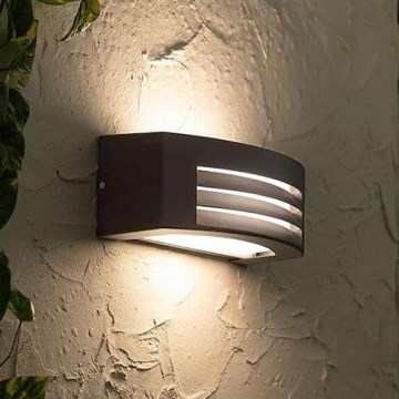 Aplique de exterior OLIANA 1xE27/60W/230V IP54 antracita