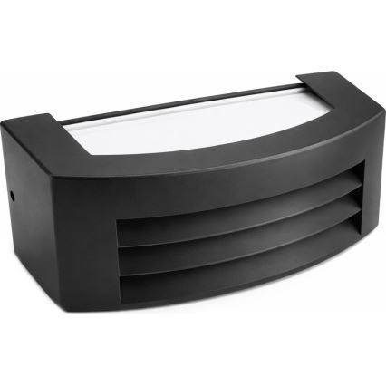 Aplique de exterior OLIANA 1xE27/60W/230V IP54 negro