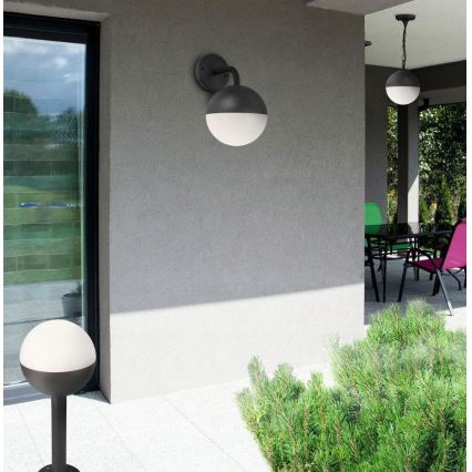 Aplique de exterior ULSA 1xE27/12W/230V IP44