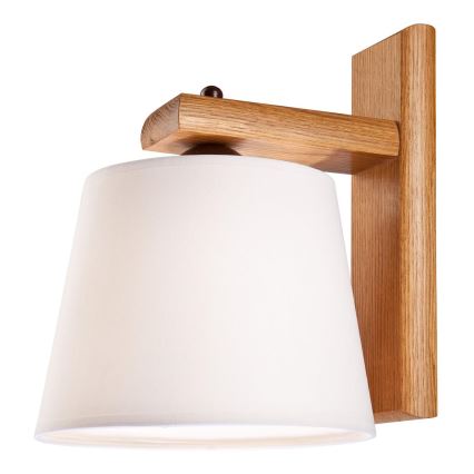 Aplique de pared AIDA 1xE27/60W/230V roble