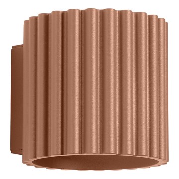 Aplique de pared AURA 1xG9/10W/230V marrón
