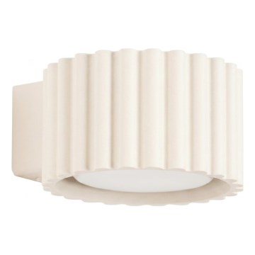 Aplique de pared AURA 1xGX53/10W/230V color crema