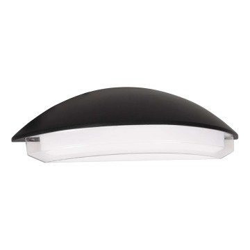 Aplique de pared exterior ALABAMA LED/12W/230V IP54 negro