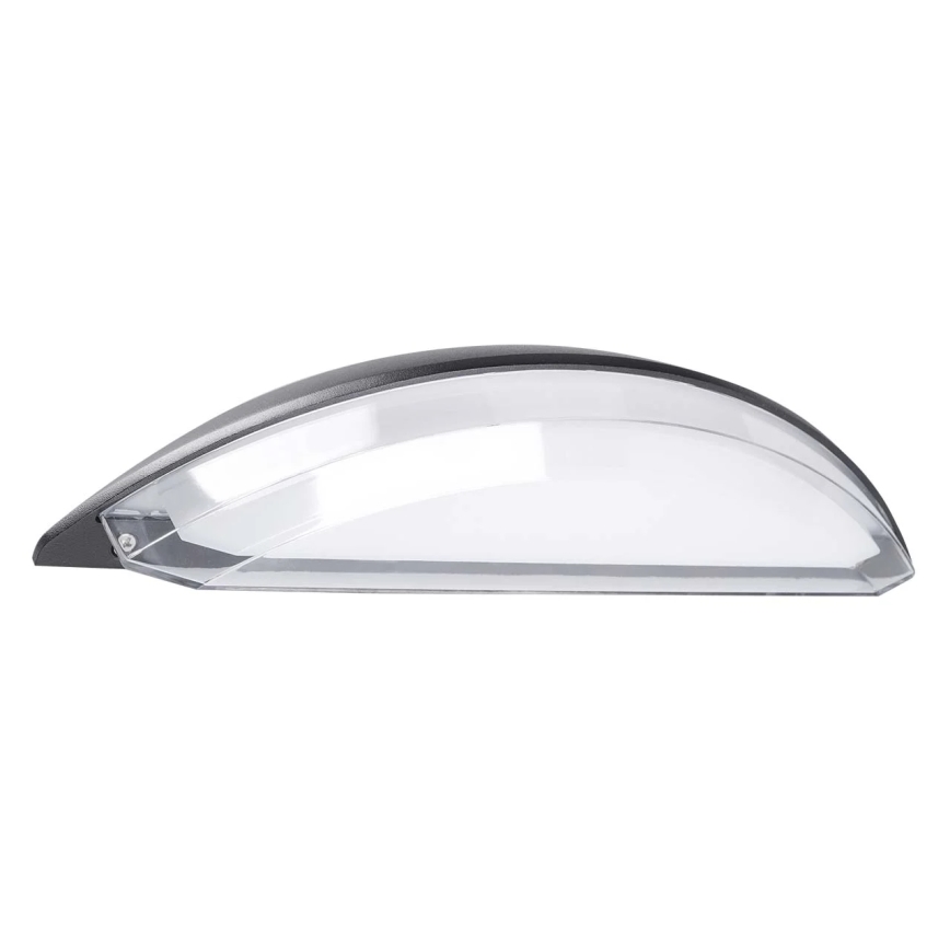 Aplique de pared exterior ALABAMA LED/12W/230V IP54 negro