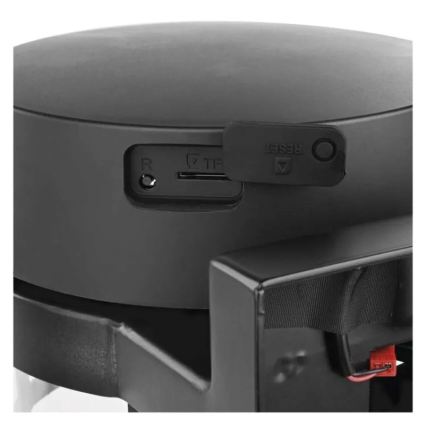Aplique de pared exterior con cámara GOSMART 1xE27/15W/230V Wi-Fi IP44