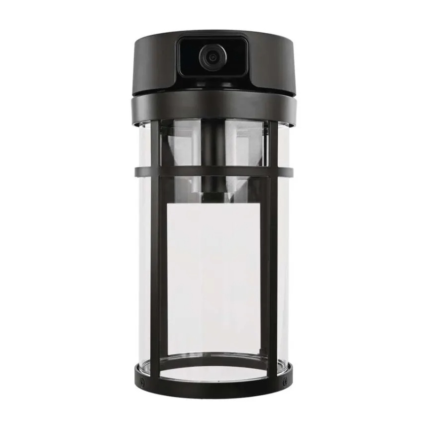 Aplique de pared exterior con cámara GOSMART 1xE27/15W/230V Wi-Fi IP44